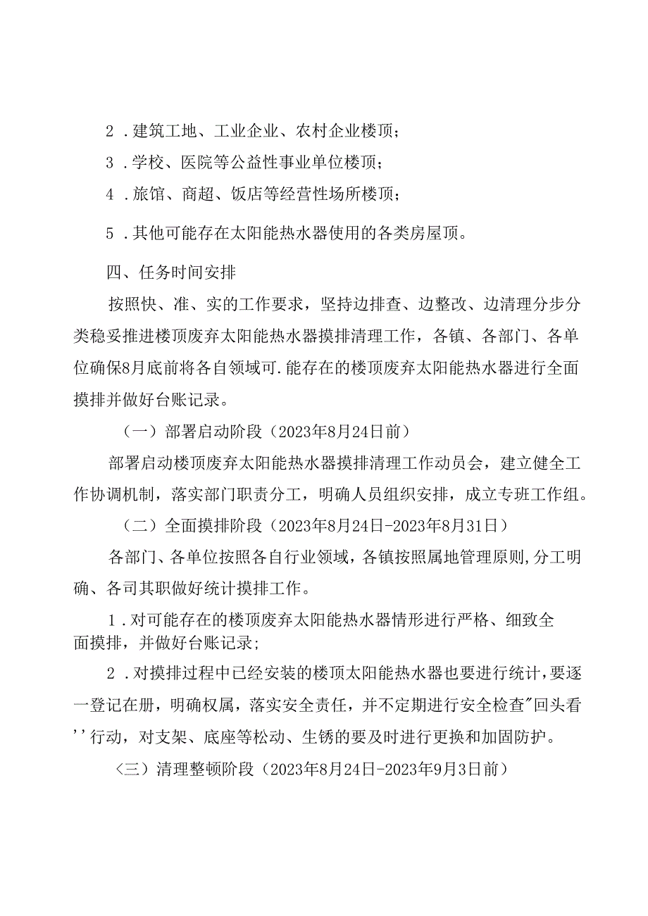 文昌湖区集中清理楼顶废弃太阳能热水器行动工作实施方案.docx_第3页