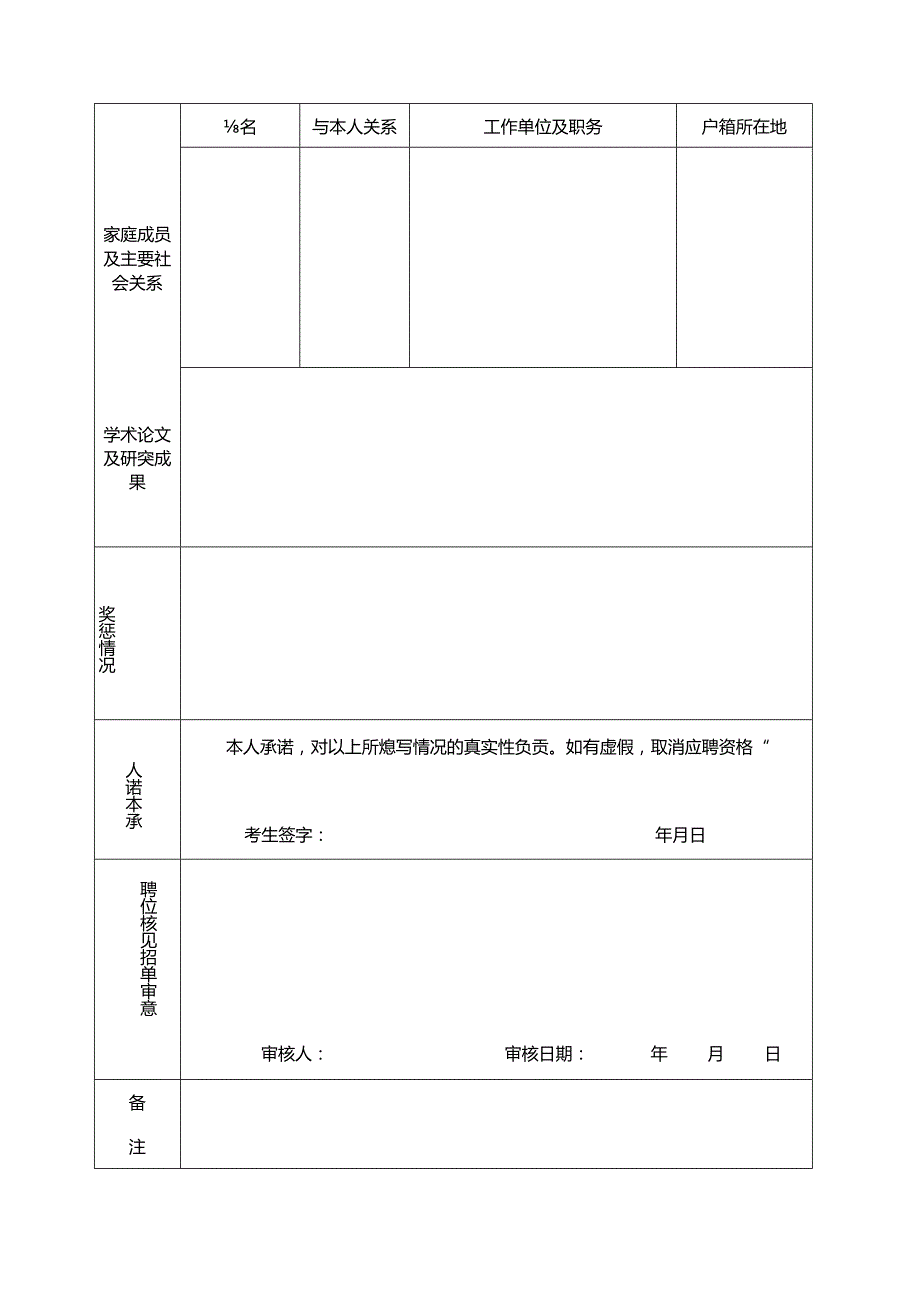 梅州市2012年引进高素质人才千人计划登记表.docx_第2页