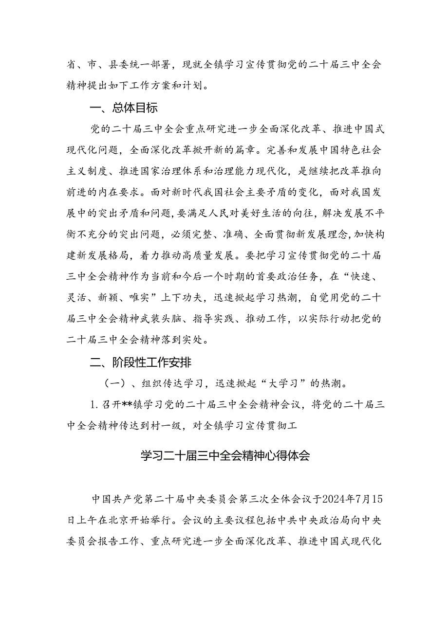 （8篇）市委支部班子学习贯彻党的二十届三中全会精神心得体会范文.docx_第2页