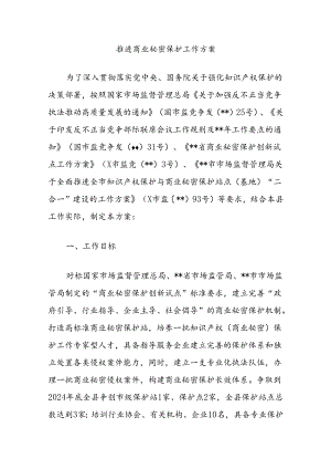 推进商业秘密保护工作方案.docx