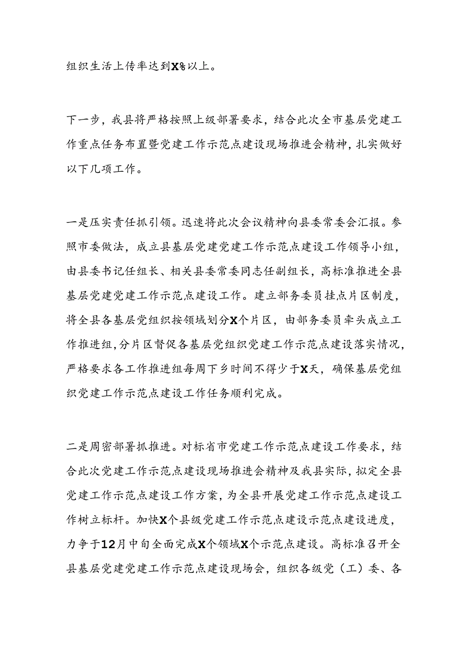 在全市基层党建工作重点任务布置暨“三化”建设现场推进会上的汇报.docx_第3页