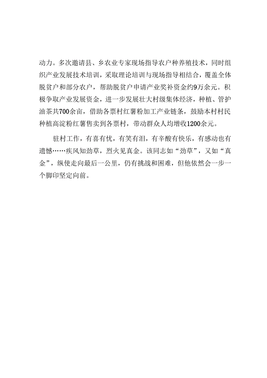 驻村第一书记先进典型事迹材料.docx_第3页