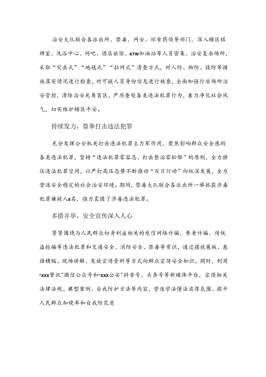 夏夜治安巡查集中统一清查整治行动总结..docx_第2页