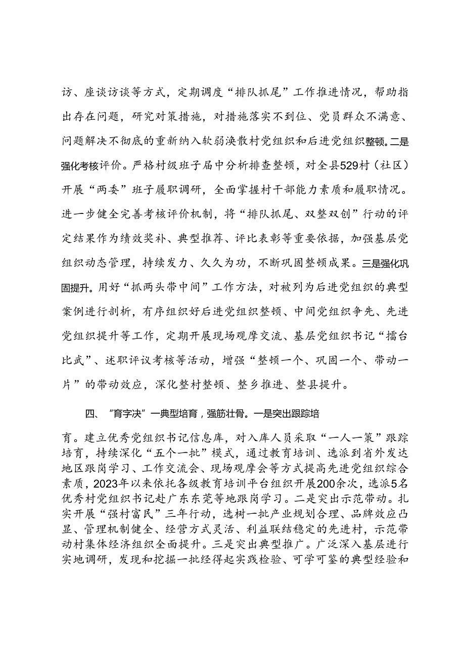 在“排队抓尾、双整双创”行动专题会议上的交流发言.docx_第3页