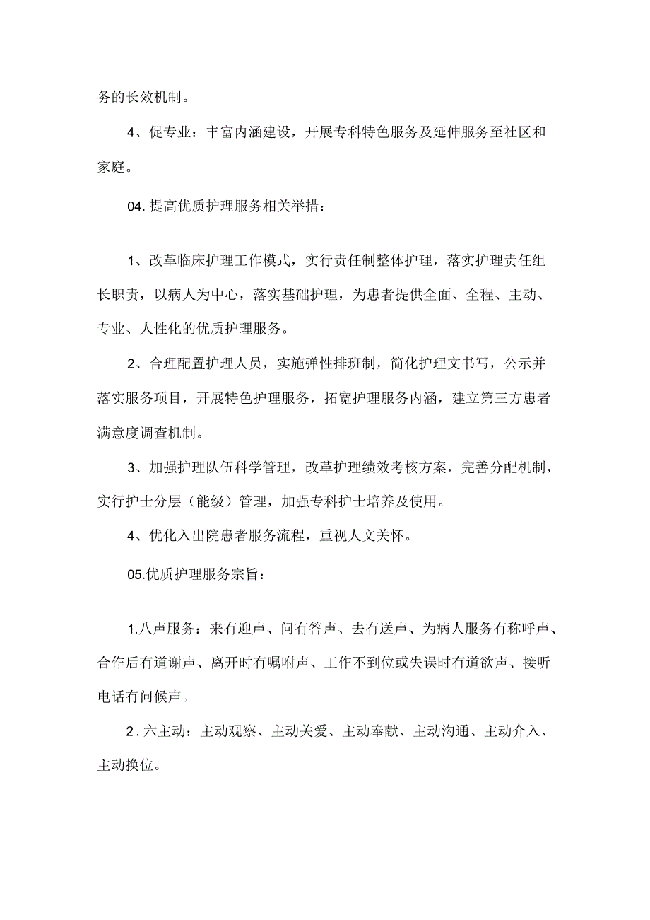 医院护理管理重要事项.docx_第2页