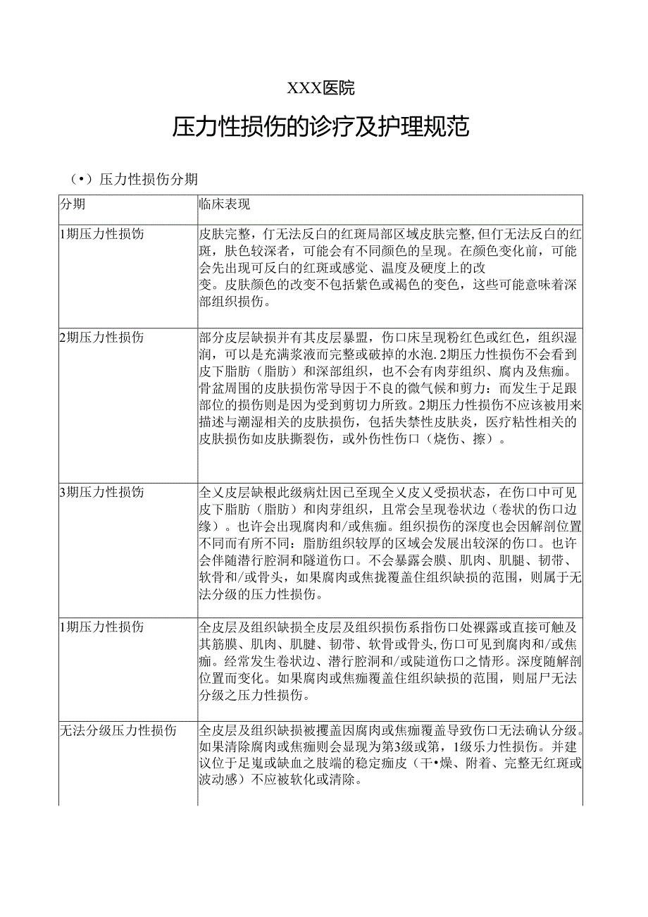 压力性损伤诊疗及护理规范..docx_第1页