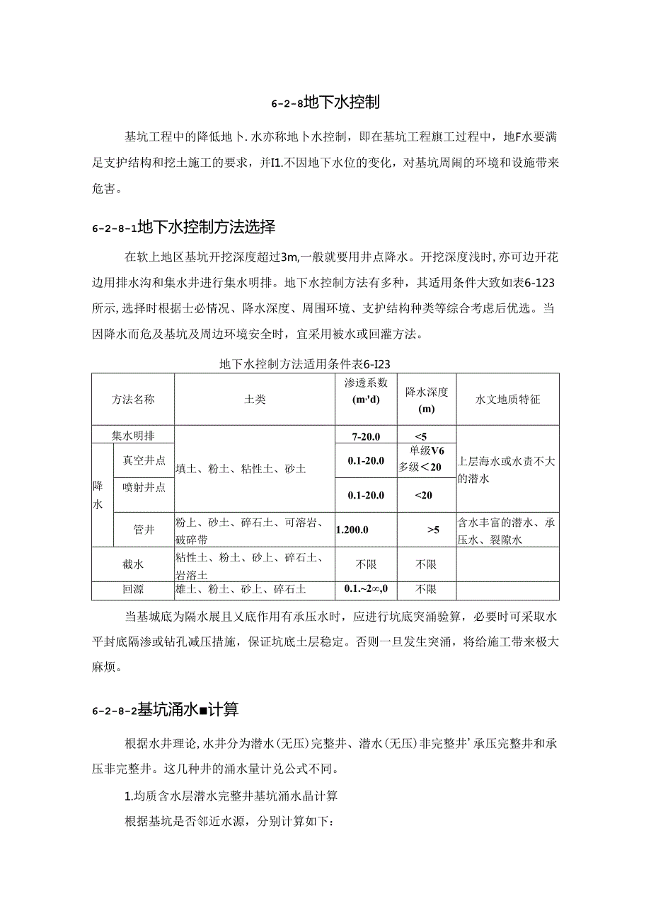 地下水控制施工技术.docx_第1页