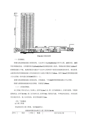 附录II超高层建筑施工组织设计实例施工技术.docx