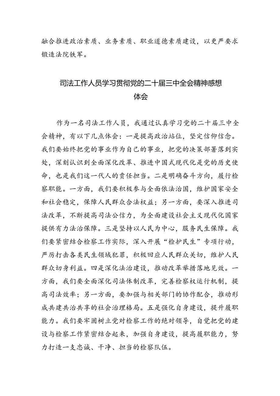 庭长学习贯彻党的二十届三中全会精神心得体会（共五篇）.docx_第3页