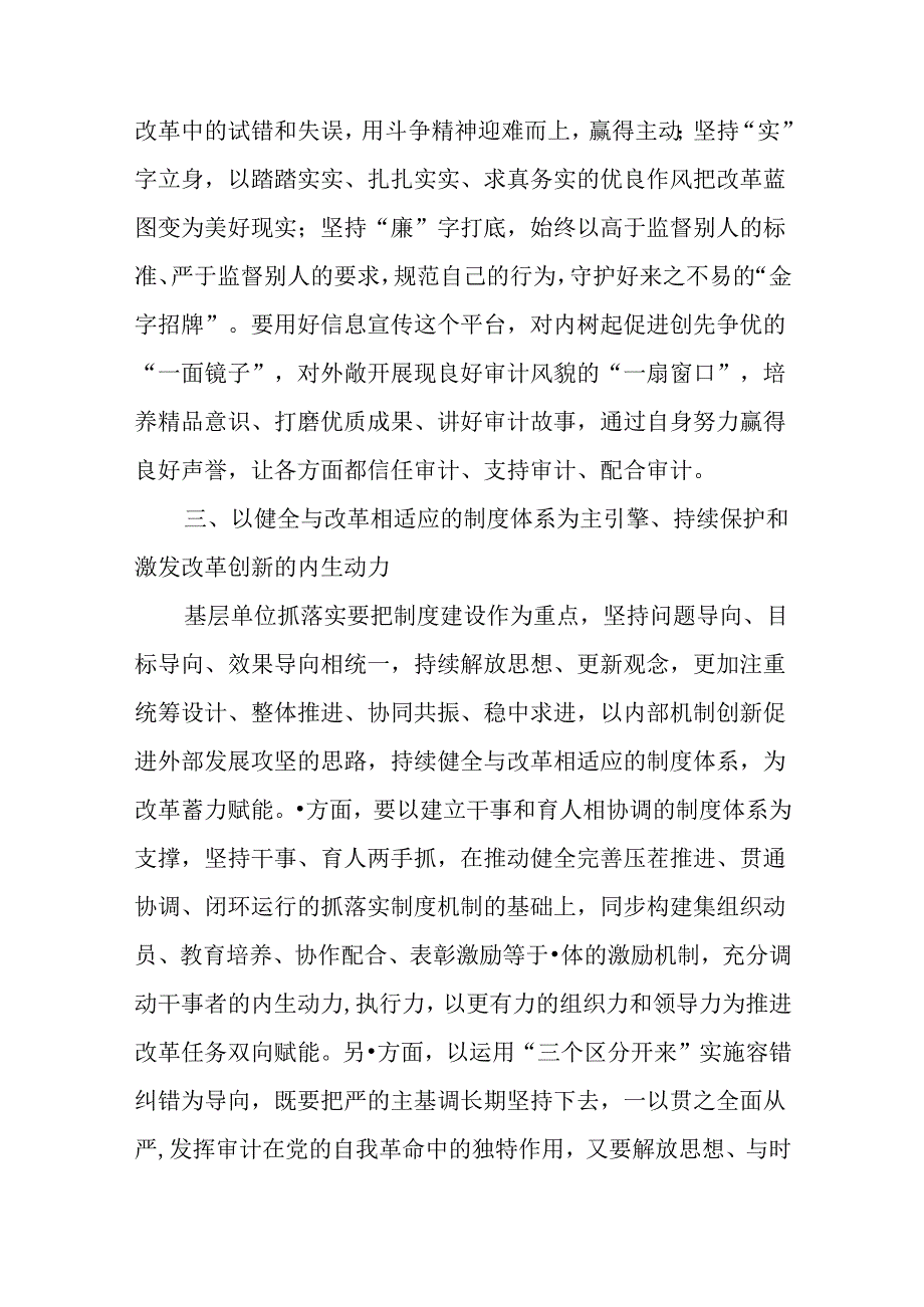 （5篇）审计干部学习二十届三中全会精神研讨发言.docx_第3页