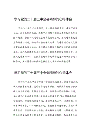 教师党员关于二十届三中全会精神心得交流发言25篇.docx