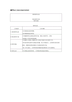 星级饭店工程部日常维护保养程序.docx