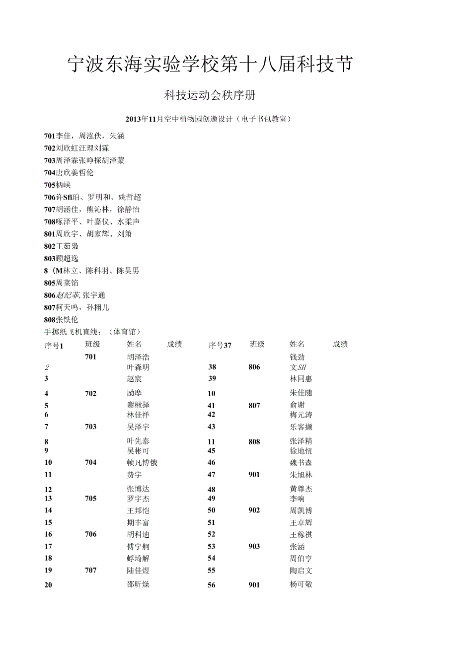 科技节秩序册.docx_第1页