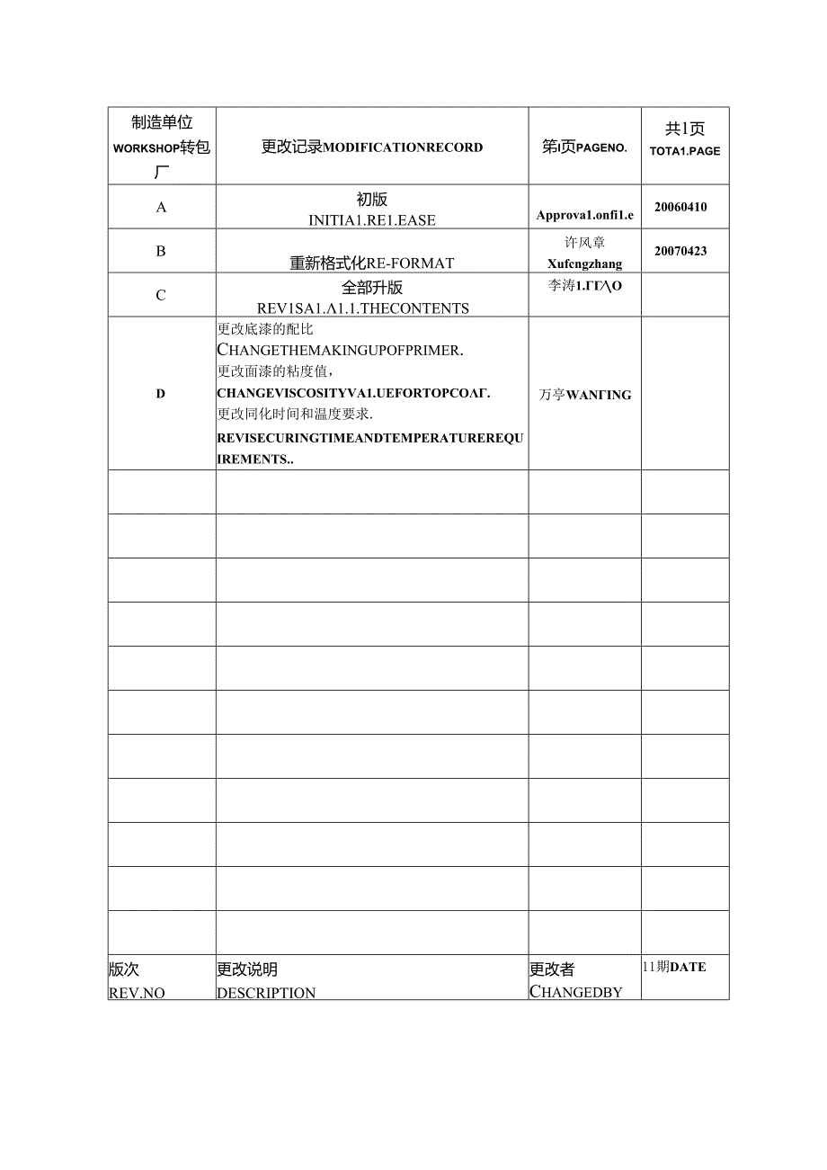 聚氨酯漆双层漆涂覆工艺-D版.docx_第3页