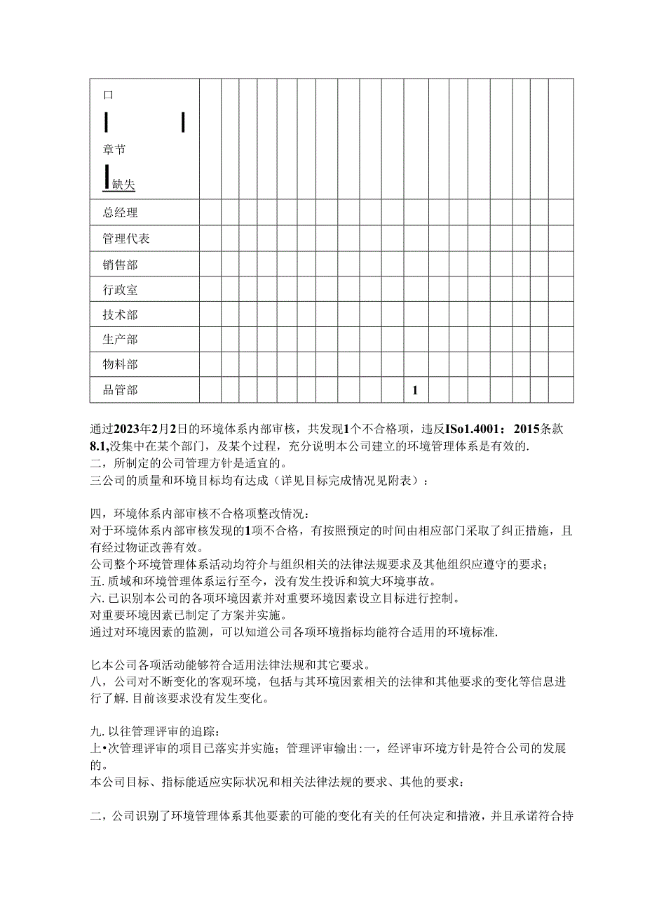 ISO14001管理评审报告实际案例模板.docx_第2页