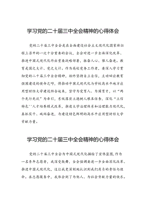 关于二十届三中全会精神的心得体会28篇.docx