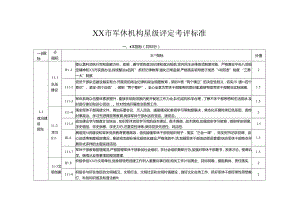 军休机构星级评定考评标准.docx