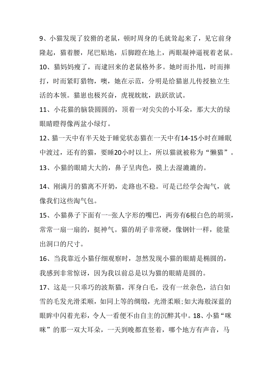 猫咪的经典语句.docx_第2页