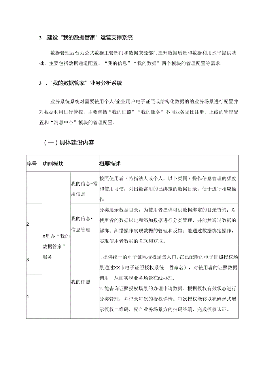 公共数据应用场景——“我的数据管家”项目采购需求.docx_第2页