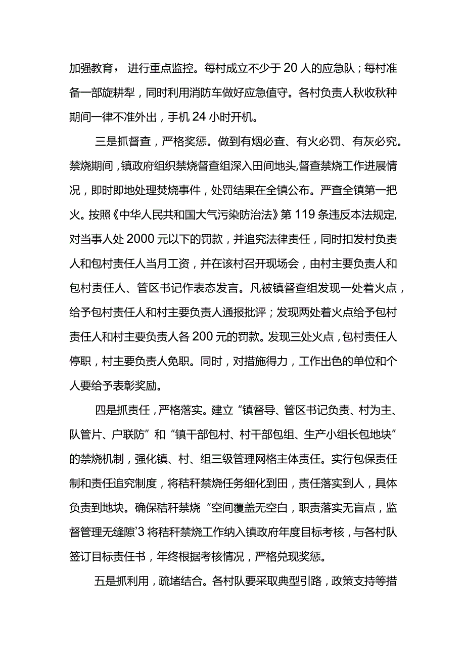 XX镇长2021年春季秸秆禁烧工作会议讲话材料.docx_第3页