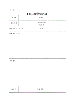 工程质量监督记录.docx