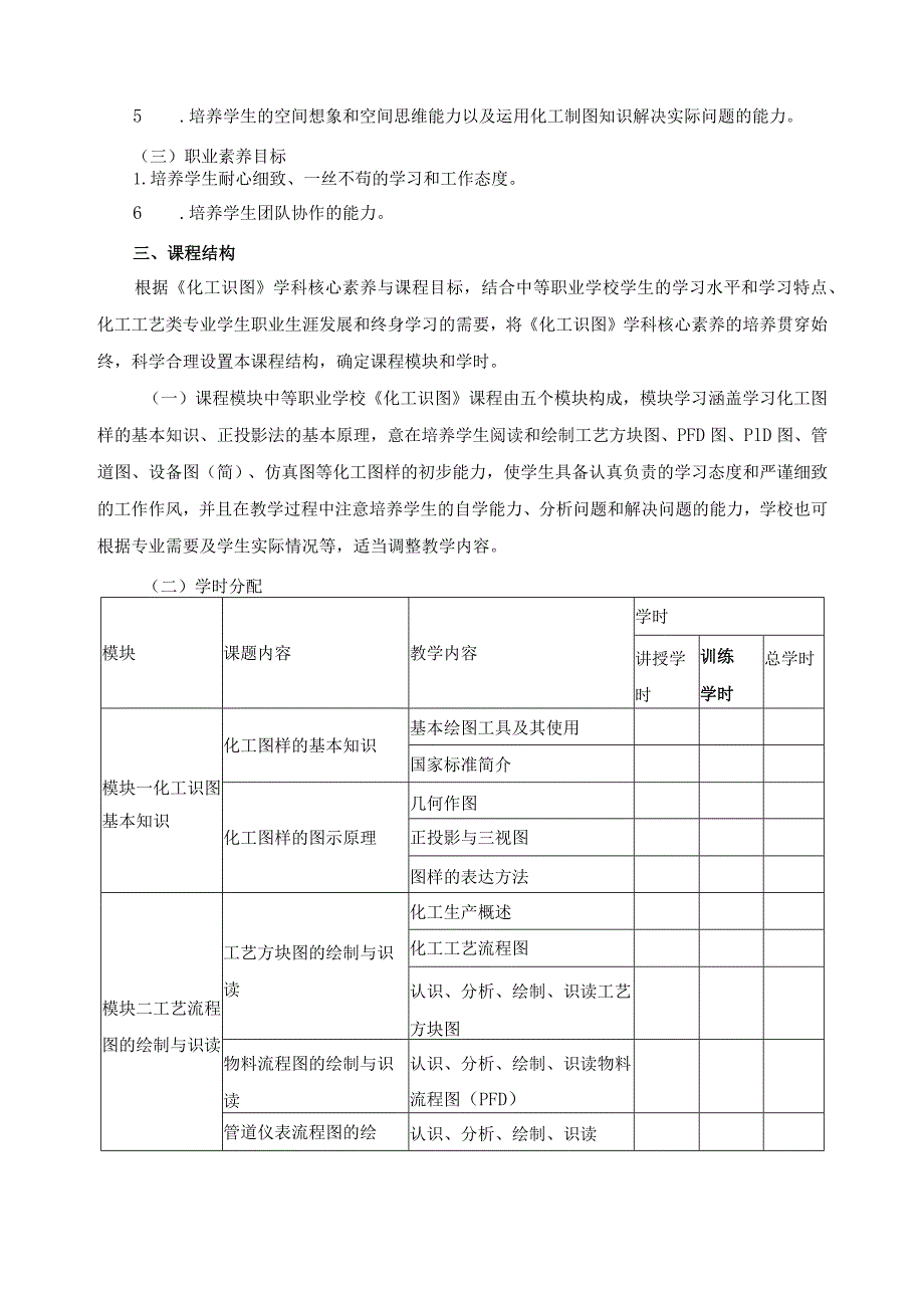 《化工识图》课程标准.docx_第2页