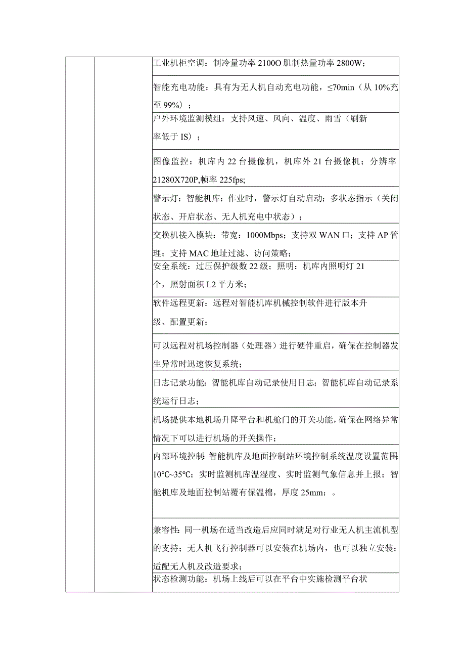 XX街道航空无人机设备及服务项目采购需求.docx_第2页