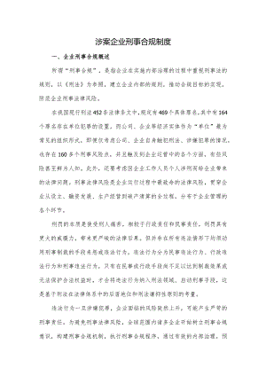 涉案企业刑事合规制度.docx