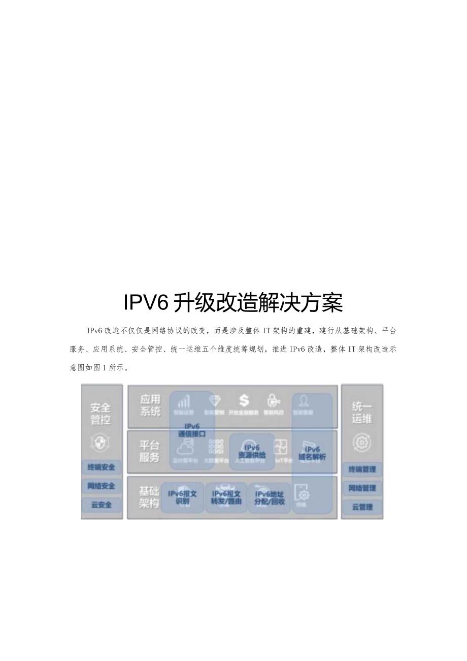 IPV6升级改造解决方案.docx_第1页