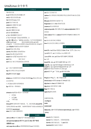 Unix-Linux命令参考.docx