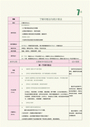 《教育科学研究方法》第7课了解问卷法与统计表法.docx