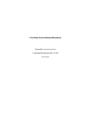 CaseStudyEnron'sfinancialfraudcase.docx