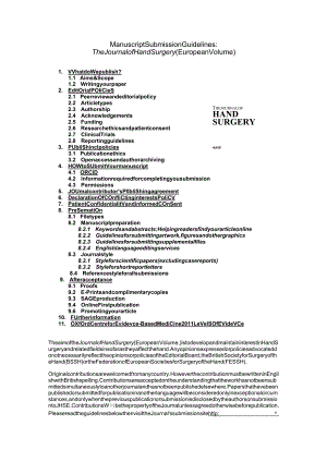 SAGE期刊《TheJournalofHandSurgery》论文投稿格式模板.docx