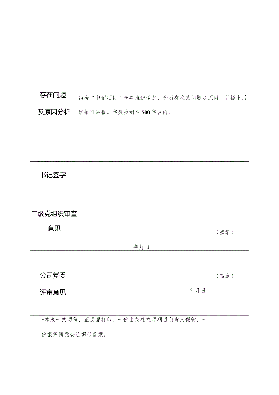 XX集团基层党建“书记项目”“委员项目”结项书.docx_第2页