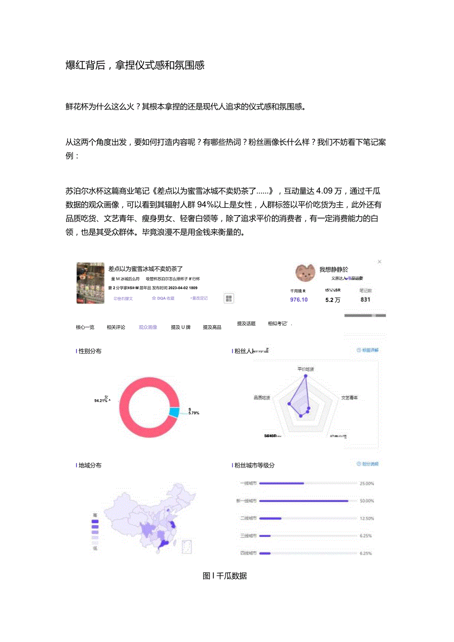 “鲜花杯”全网刷屏谁在为浪漫买单？小红书用户画像揭晓.docx_第3页