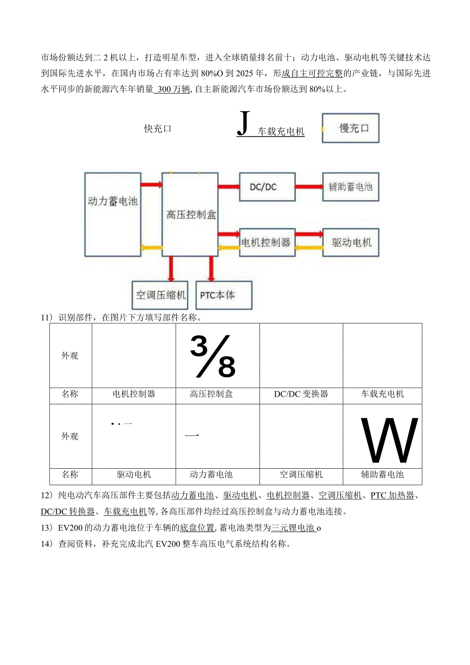 《电动汽车结构与原理》实训工单.docx_第3页