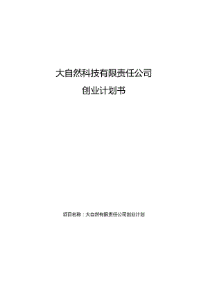 便携式空气净化器创业计划书.docx