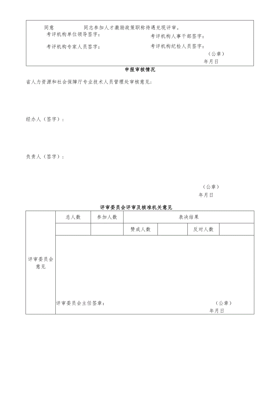 吉林省人才激励政策职称待遇兑现评审表.docx_第2页