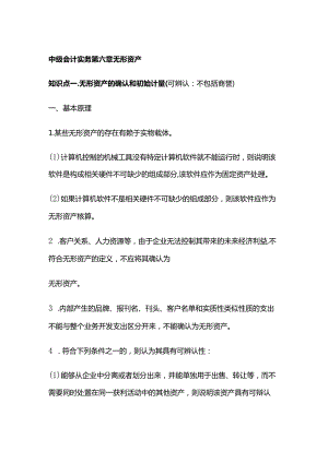 中级会计实务第六章无形资产.docx