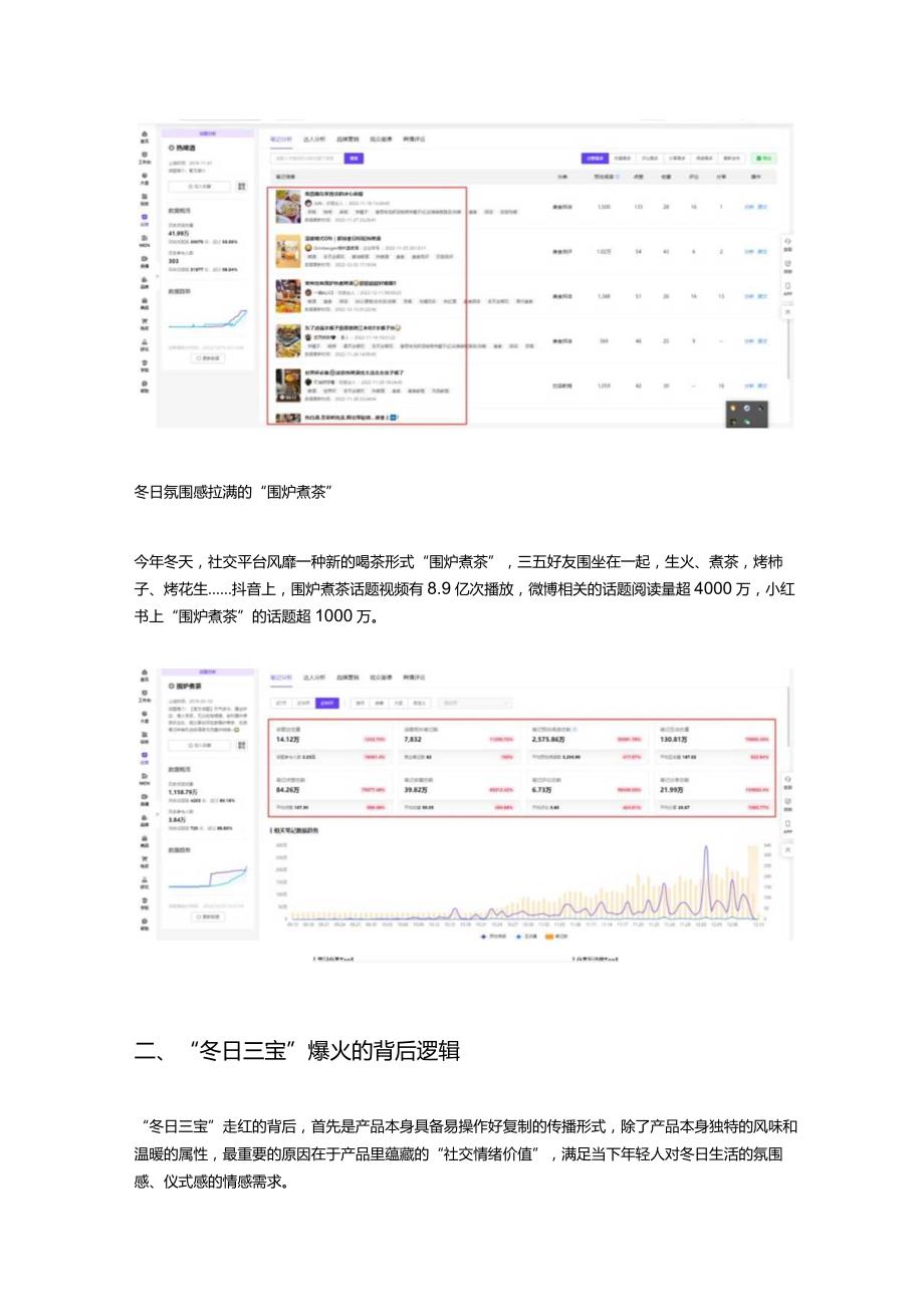 小红书数据分析网站年轻人过冬仪式成为消费新风口.docx_第3页