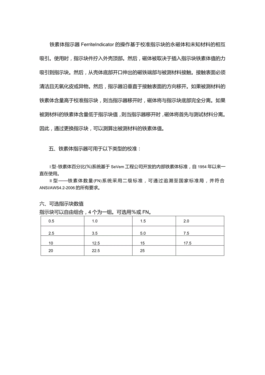 一款使用方便的对比法铁素体指示器FerriteIndicator.docx_第2页