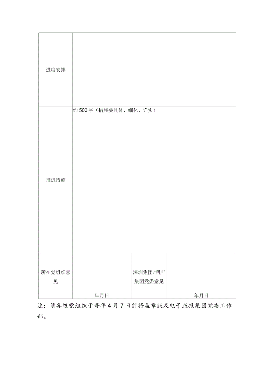 党员先锋队创建申报表、结项表、统计表.docx_第2页