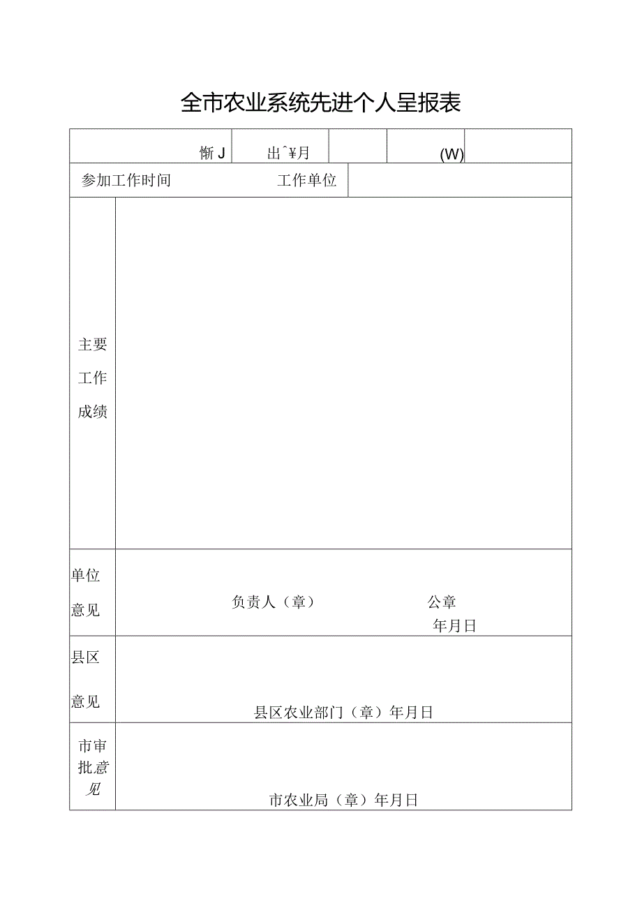 全市农业系统先进集体呈报表.docx_第2页