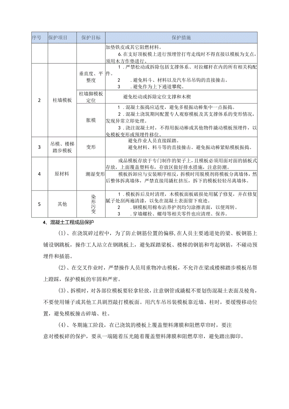 分项工程成品保护措施.docx_第3页