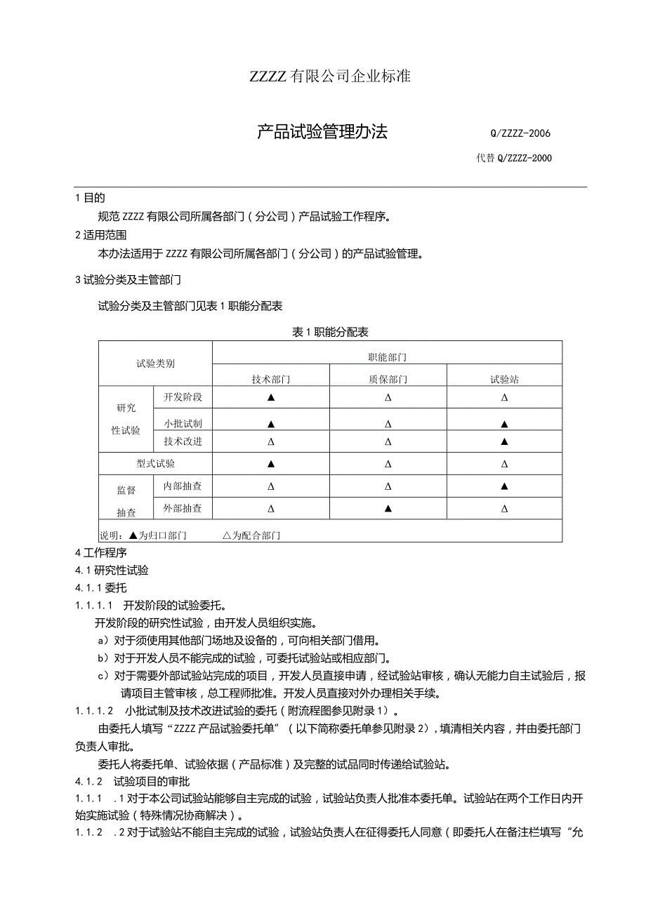 工厂企业产品试验管理办法.docx_第1页