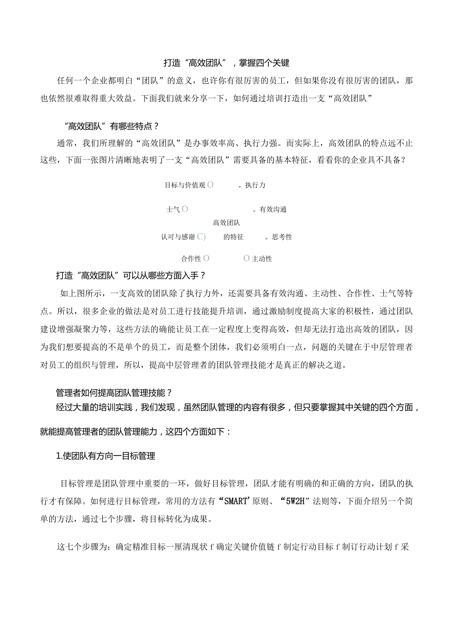 打造“高效团队”掌握四个关键.docx_第1页