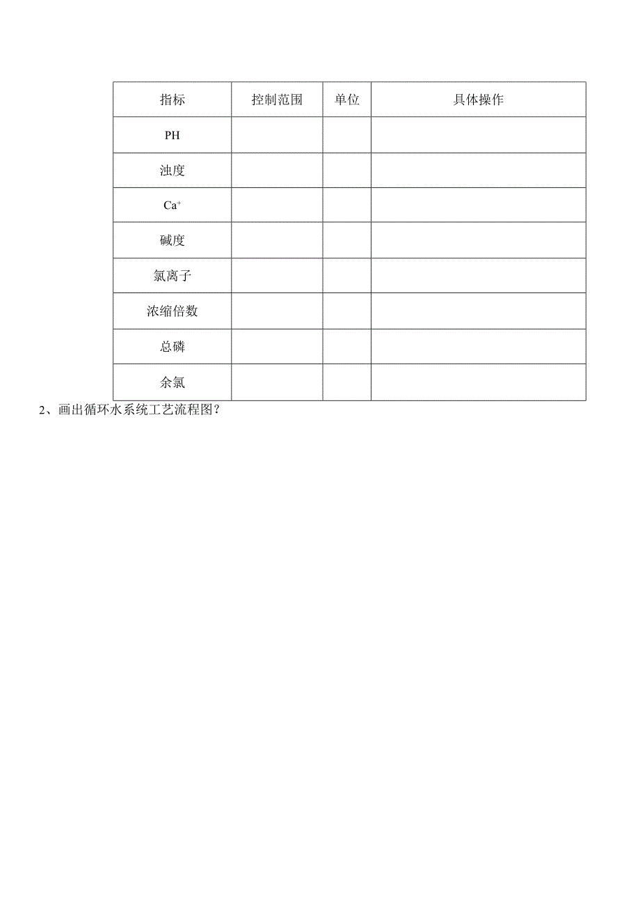 公用工程车间循环水上岗试题.docx_第3页