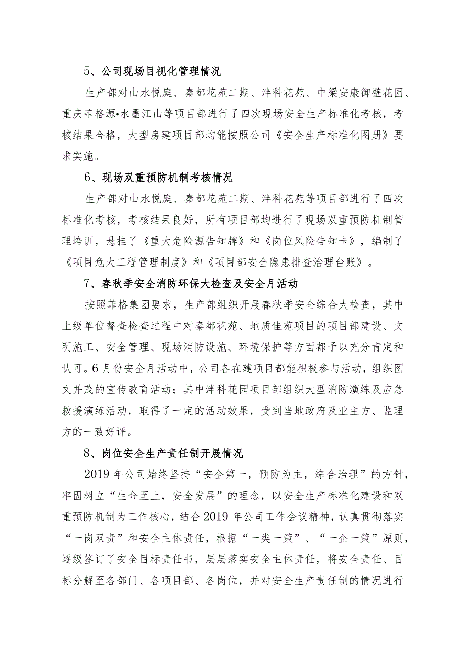 安全部副部长2019年下半年工作总结和明年工作计划.docx_第2页