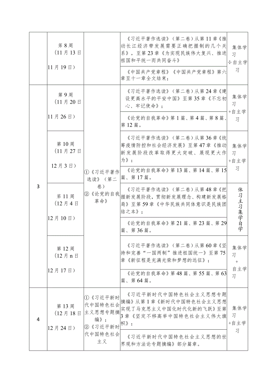 党支部2023第二批主题教育学习计划表（详细版）.docx_第3页