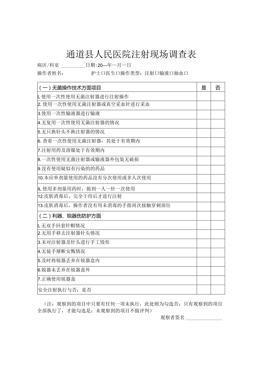 安全注射表.docx_第1页